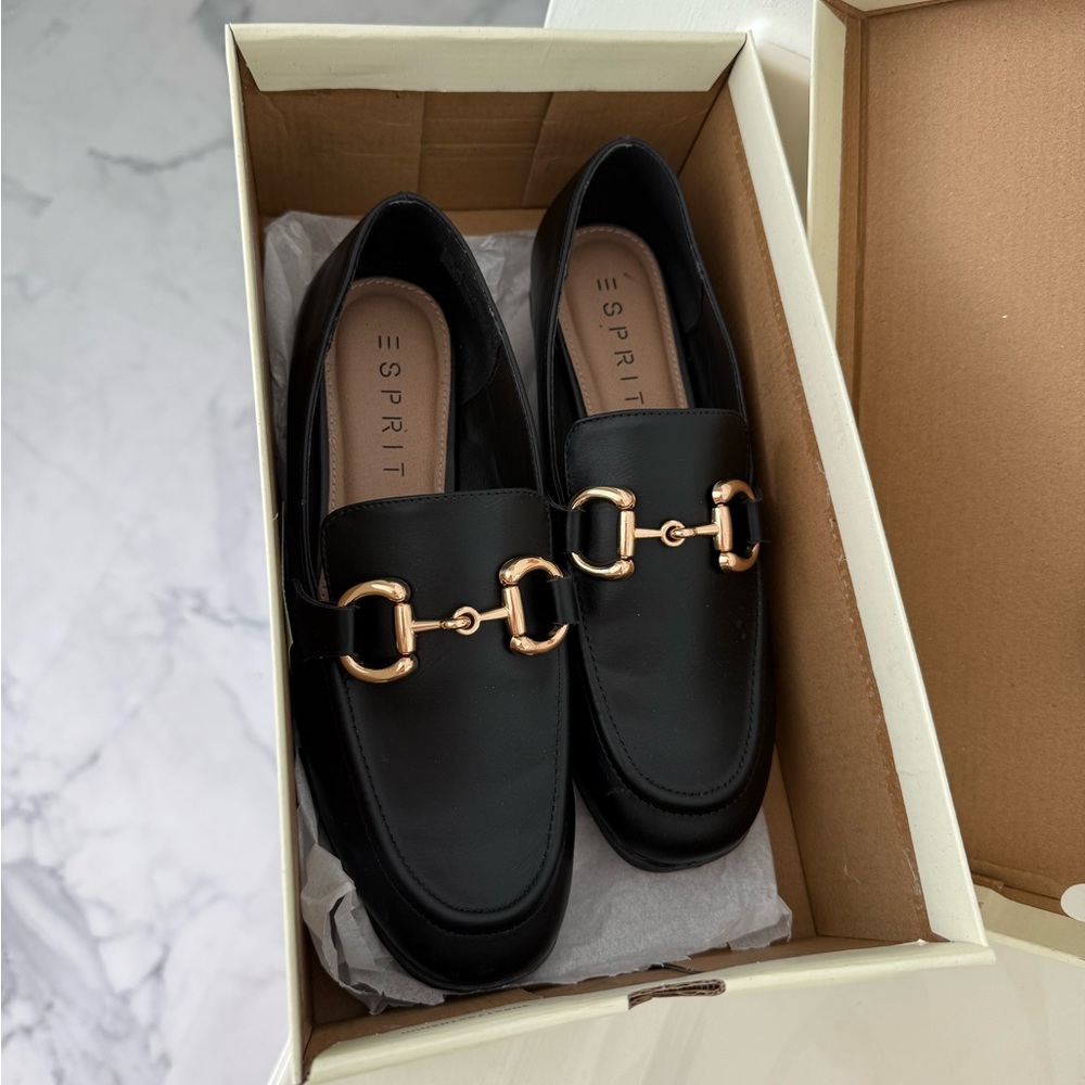 Esprit Black Britney Loafers for Women